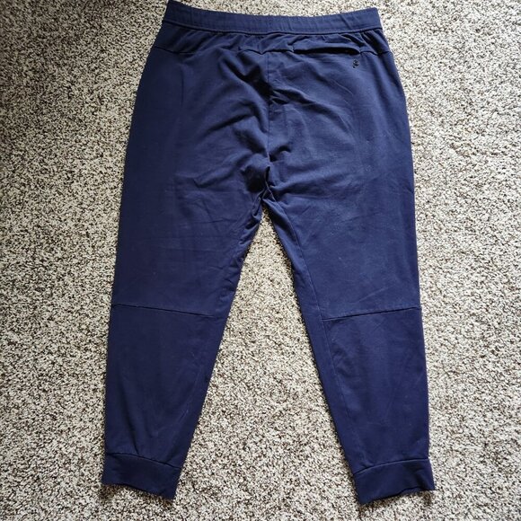 Public Rec Pants Men 34x26 Blue Gamechanger Jogger Elastic Waistband Zip Pocket - Picture 2 of 6